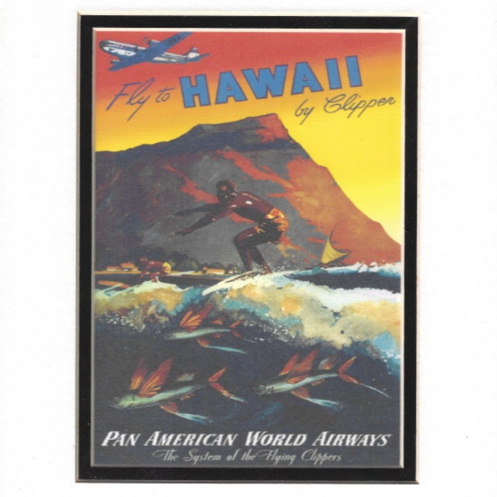 Hawaii via Pan American Airlines (Set of 6 - 8x10 prints)